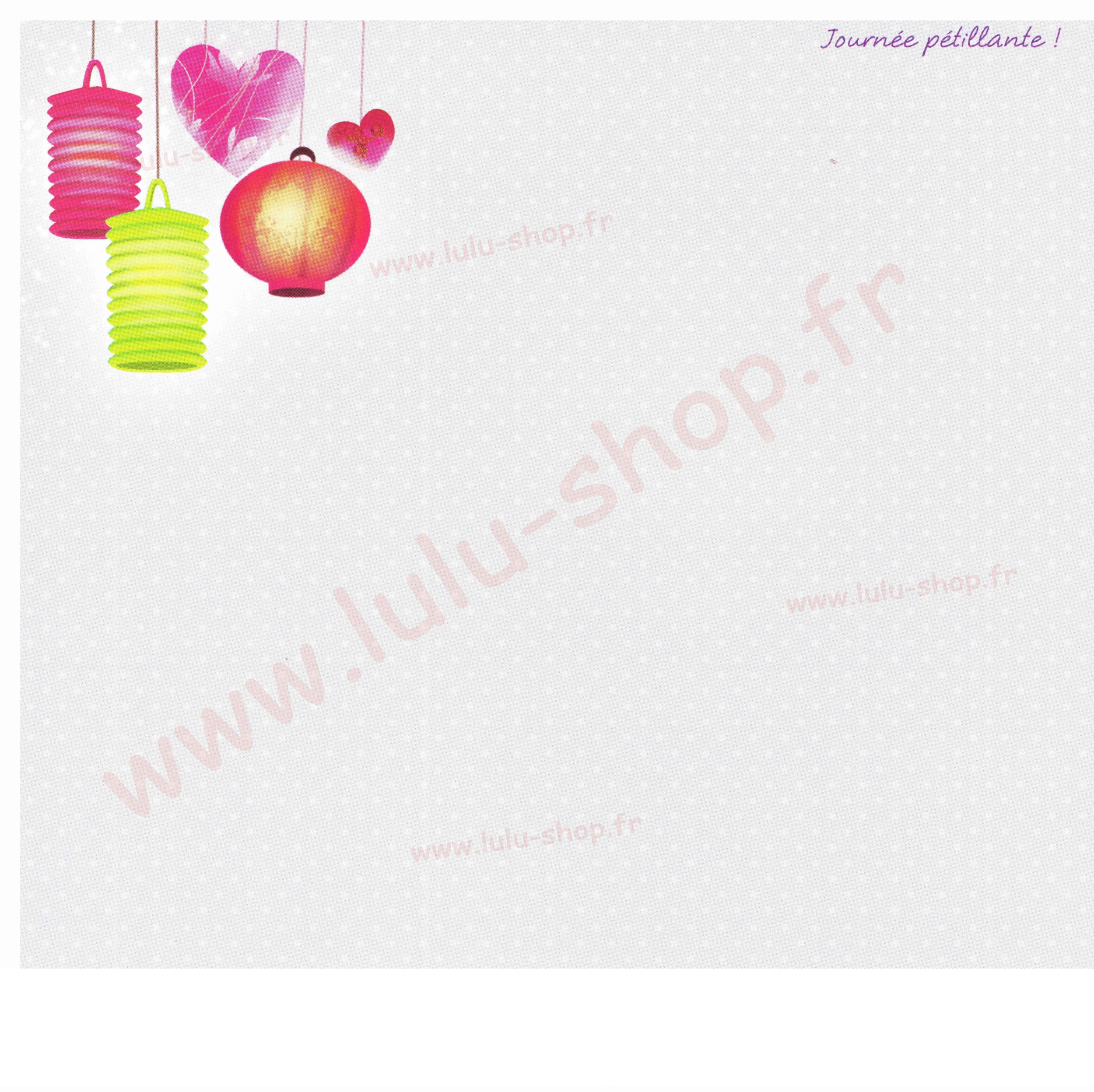 www.lulu-shop.fr carte postale Journée Pétillante !