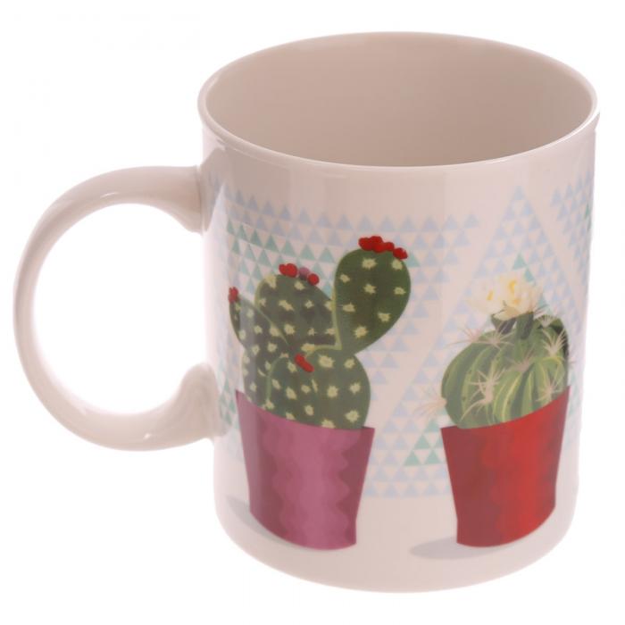 Mug porcelaine Cactus en pot Lulu Shop 2