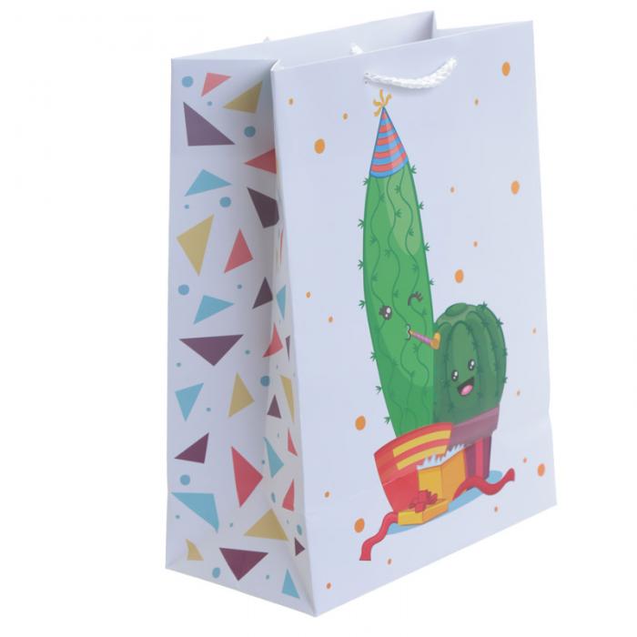 Sac Cadeau Cactus - Moyen Lulu Shop 3