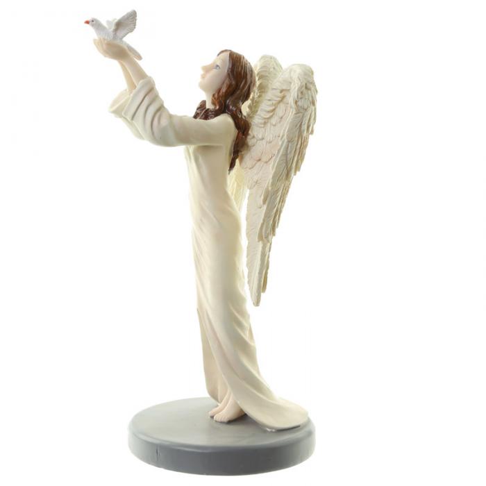 Figurine Ange Gardien Céleste par Natacha Faulkner - Colombe lulu shop 4
