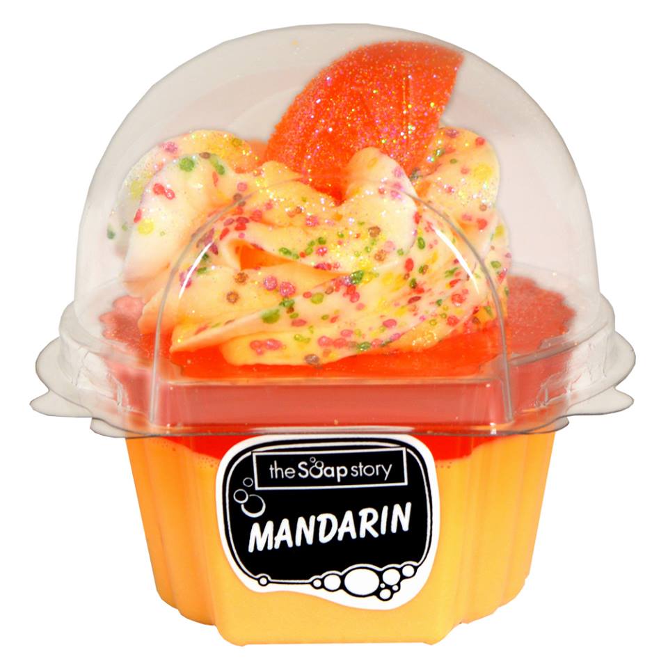 Savon Cupcake mandarine The Soap Story - Lulu Shop