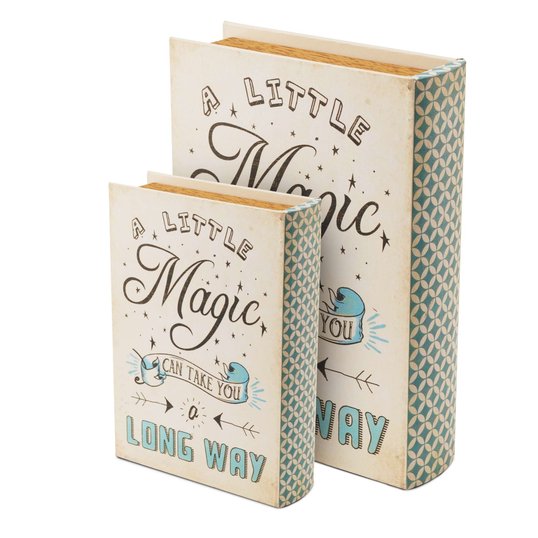 Boîte cadeau en forme de livre  Magic lulu shop