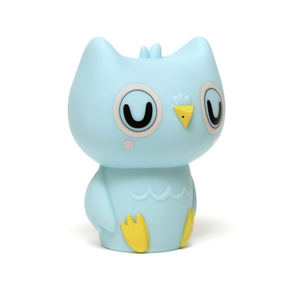 Owl night light baby blue 2