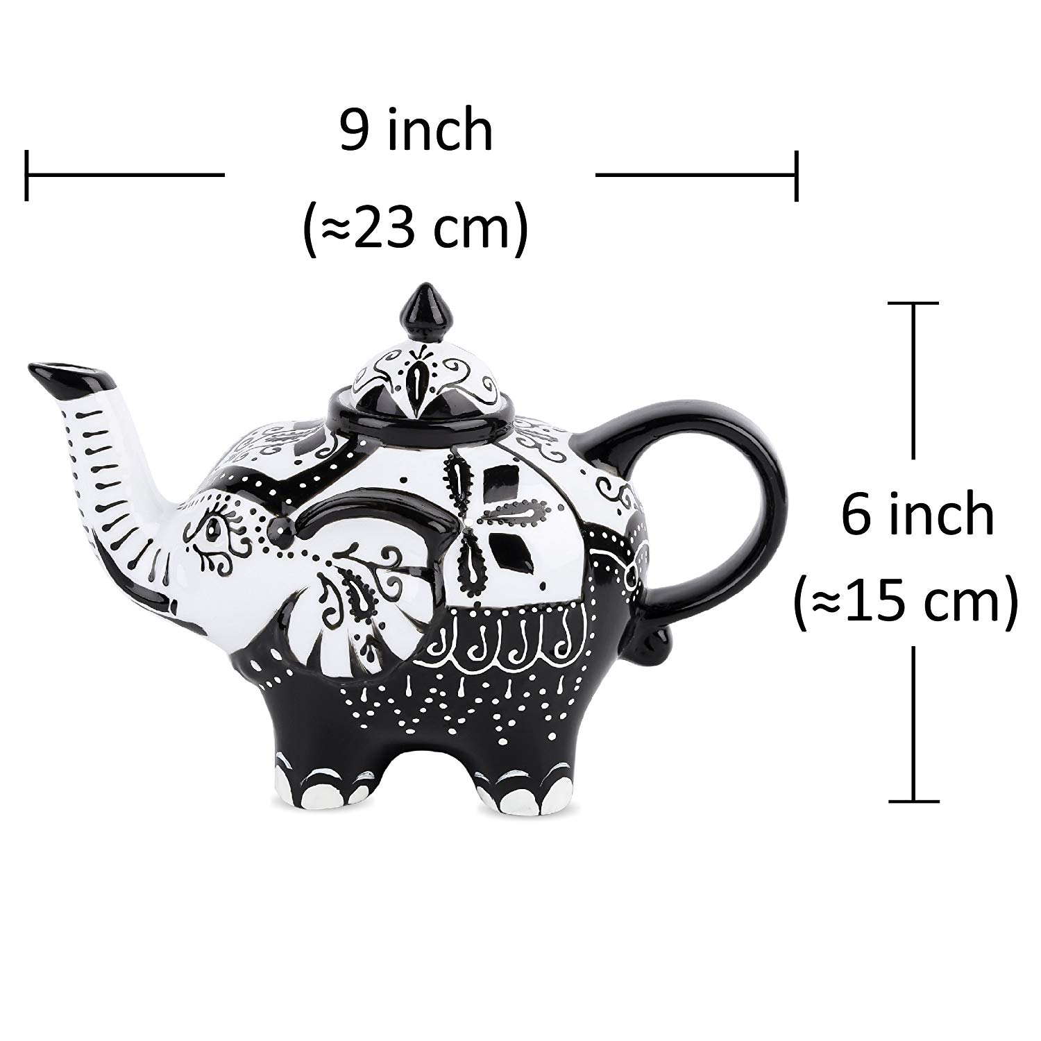 Théière en Porcelaine design éléphant I lulu shop 5