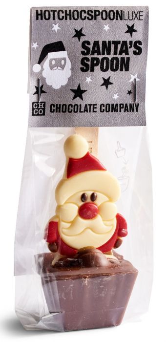 Lulu Shop Hotchocspoon Chocolate company Cuillère Chocolat chaud Noël Père noël Petit papa Noël