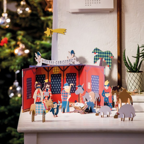 Lulu Shop Kit créatif Noël La Crèche de Noël Donkey Products f