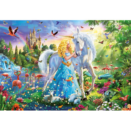 Puzzle Educa La princesse et la licorne 1000 pièces Lulu Shop 2