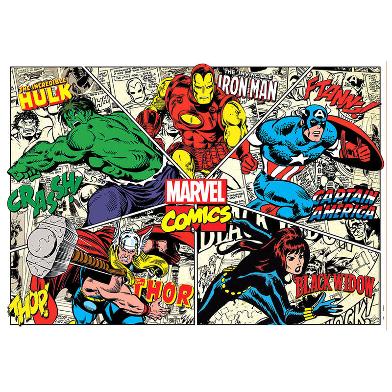 Puzzle Educa Marvel Comics 1000 pièces lulu shop2