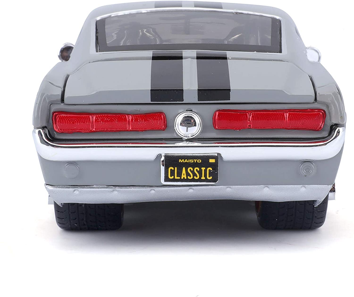 Ford Mustang GT tuning Gris Clair 1967 Maisto 1-24 lulu shop 5
