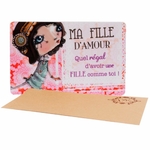 Lulu Shop VERITY ROSE Carte Cadeau Ma Fille D'amour, Miss Flutterby