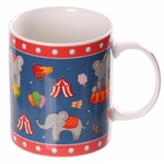 www.lulu-shop.fr Mug en porcelaine tendre - Éléphants du cirque MUG170 - 2