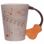 www.lulu-shop.fr Mug Partitions - Anse Guitare orange Par Ted Smith MUG104 - 2
