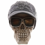 Crâne macabre avec casquette baseball et lunettes de soleil Lulu Shop 2
