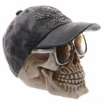 Crâne macabre avec casquette baseball et lunettes de soleil Lulu Shop 3