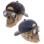 Crâne portant une casquette à l'envers et lunettes de soleil Lulu Shop 1