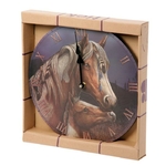 Horloge cheval Apache par Lisa Parker Lulu Shop 2