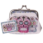Porte-monnaie - Crânes Jour des Morts mexicain Lulu Shop 1