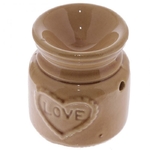 Petit brûleur à huile en céramique en forme de bocal motif Love Lulu Shop 3