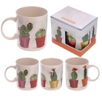 Mug porcelaine Cactus en pot Lulu Shop 1