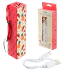 Porte-clé Chargeur USB Portable - Ananas & Pastèque Tropical Lulu Shop 1