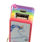 Porte-clé Chargeur USB Portable - Licorne Enchanted Rainbows lulu Shop 6