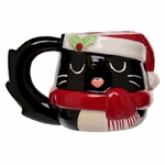 Mug de Noël Festif Chat lulu shop 1
