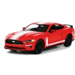 Ford Mustang GT Rouge Blanche 2018 Motormax 1-24 lulu shop 0 (2)