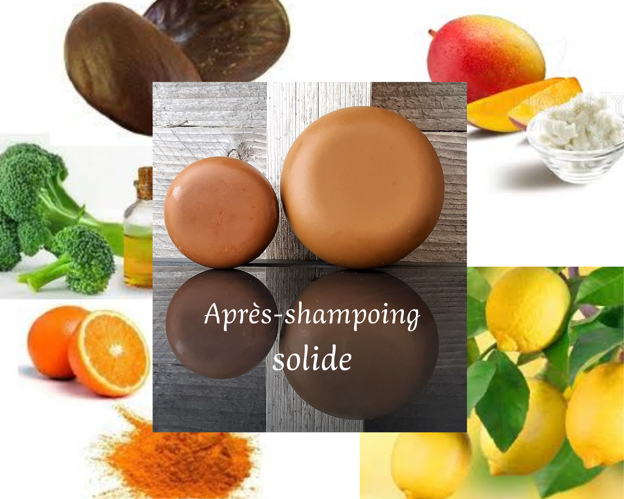 Après-shampoing solide