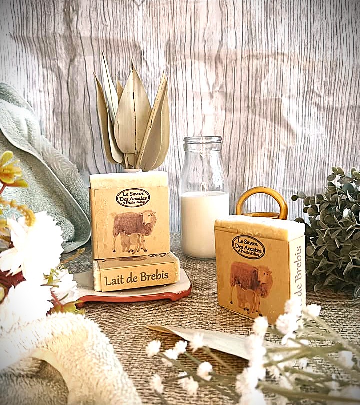 savon lait de brebis