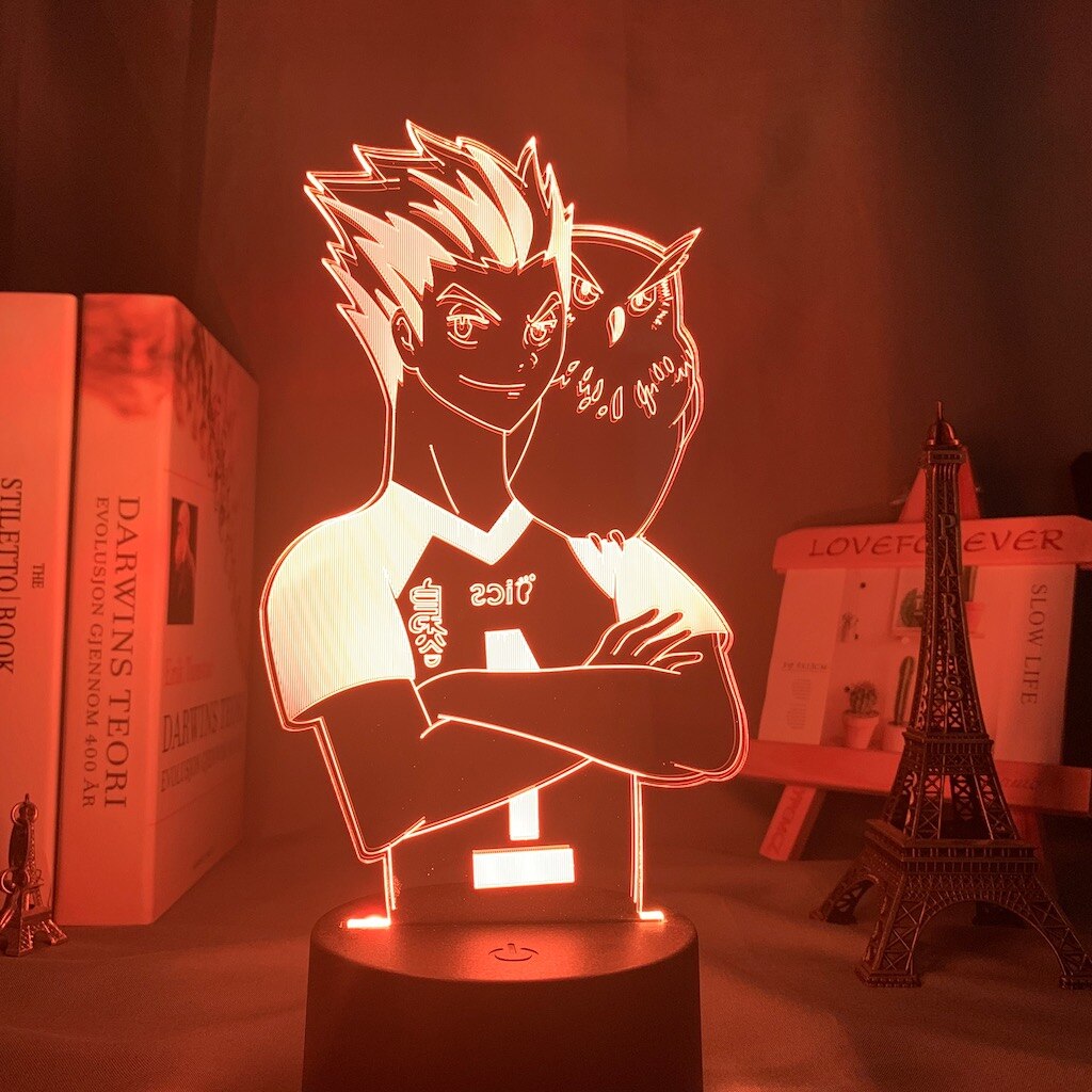 Acrylique-Led-veilleuse-Anime-Haikyuu-Shoyo-Hinata-Figure-pour-enfants-chambre-d-cor-veilleuse-Cool-Manga