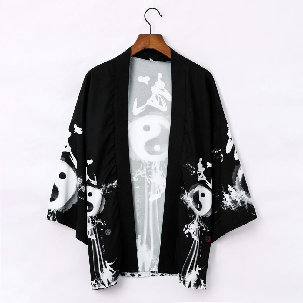 Black Yukata  Hommes japonais, Yukata, Kimono japonais homme