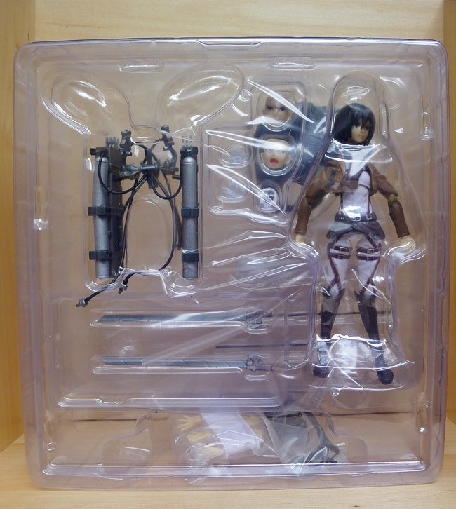 Anime-attaque-sur-Titan-Mikasa-Ackerman-Figure-Statues-Figma-203-PVC-figurine-collectionner-mod-le-jouets