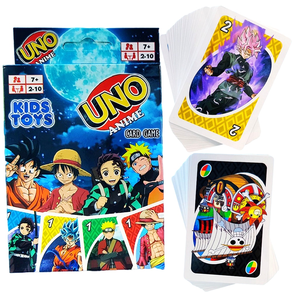 Jeu-UNO-cartes-de-dessin-anim-NARUTO-jeu-de-Poker-couverture-rigide-divertissement-jouets-pour-enfants