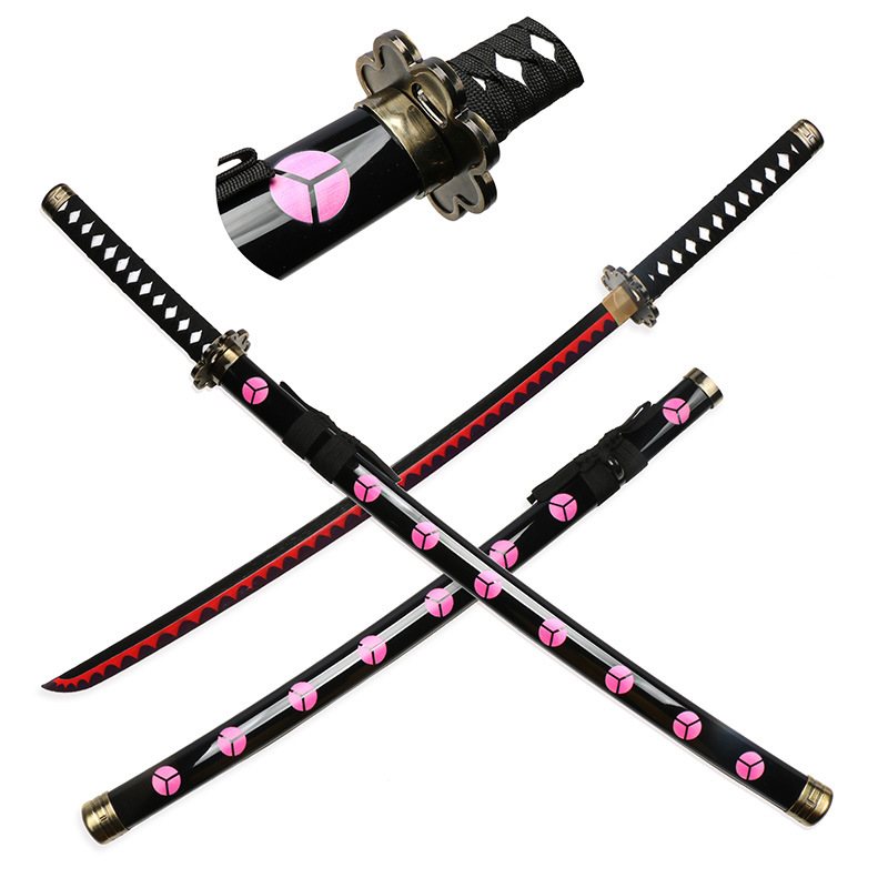 Jouet-p-e-Roronoa-Zoro-une-pi-ce-100cm-arme-en-bois-Shusui-Sandai-Trafalgar-Katana