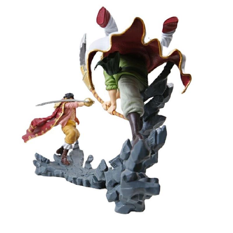 Figurine-articul-e-de-dessin-anim-une-pi-ce-Edward-Newgate-Vs-Gol-D-thor-Duel