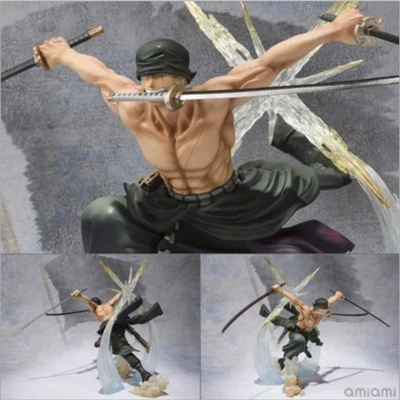 Livraison-gratuite-une-pi-ce-Roronoa-Zoro-Figurine-Colossum-bataille-Ver-PVC-Action-Collection-Figurine-mod