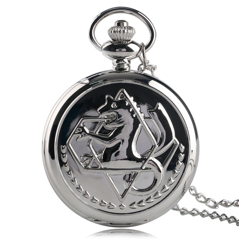 Pokemon-r-tro-argent-Quartz-montre-de-poche-hommes-mode-japonais-Anime-Fullmetal-alchimiste-collier-Fob