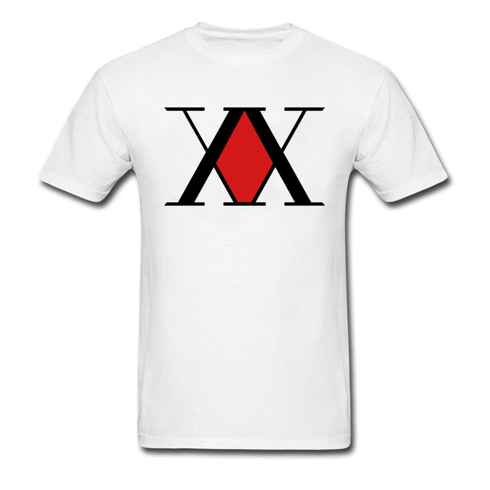 Hunter-x-Hunter-T-shirt-hommes-Logo-T-shirt-Anime-v-tements-gris-hauts-Cool-hommes