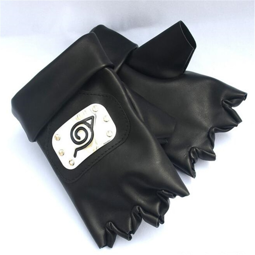 Anime-Naruto-Hatake-Kakashi-gants-Cosplay-Costumes-accessoires-Kakashi-mitaines-Anime-v-tements-autour-des-accessoires