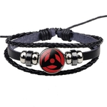 Uchiha-Clan-Rinnegan-Sharingan-Yeux-Bracelet-Anime-Naruto-En-Cuir-Tress-Bracelet-Naruto-Sasuke-Itachi-Kakashi