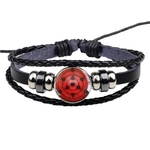 Uchiha-Clan-Rinnegan-Sharingan-Yeux-Bracelet-Anime-Naruto-En-Cuir-Tress-Bracelet-Naruto-Sasuke-Itachi-Kakashi