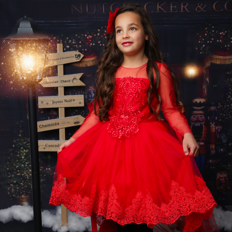 robe-rouge-bébé-enfant-noel-fete-sam-neder