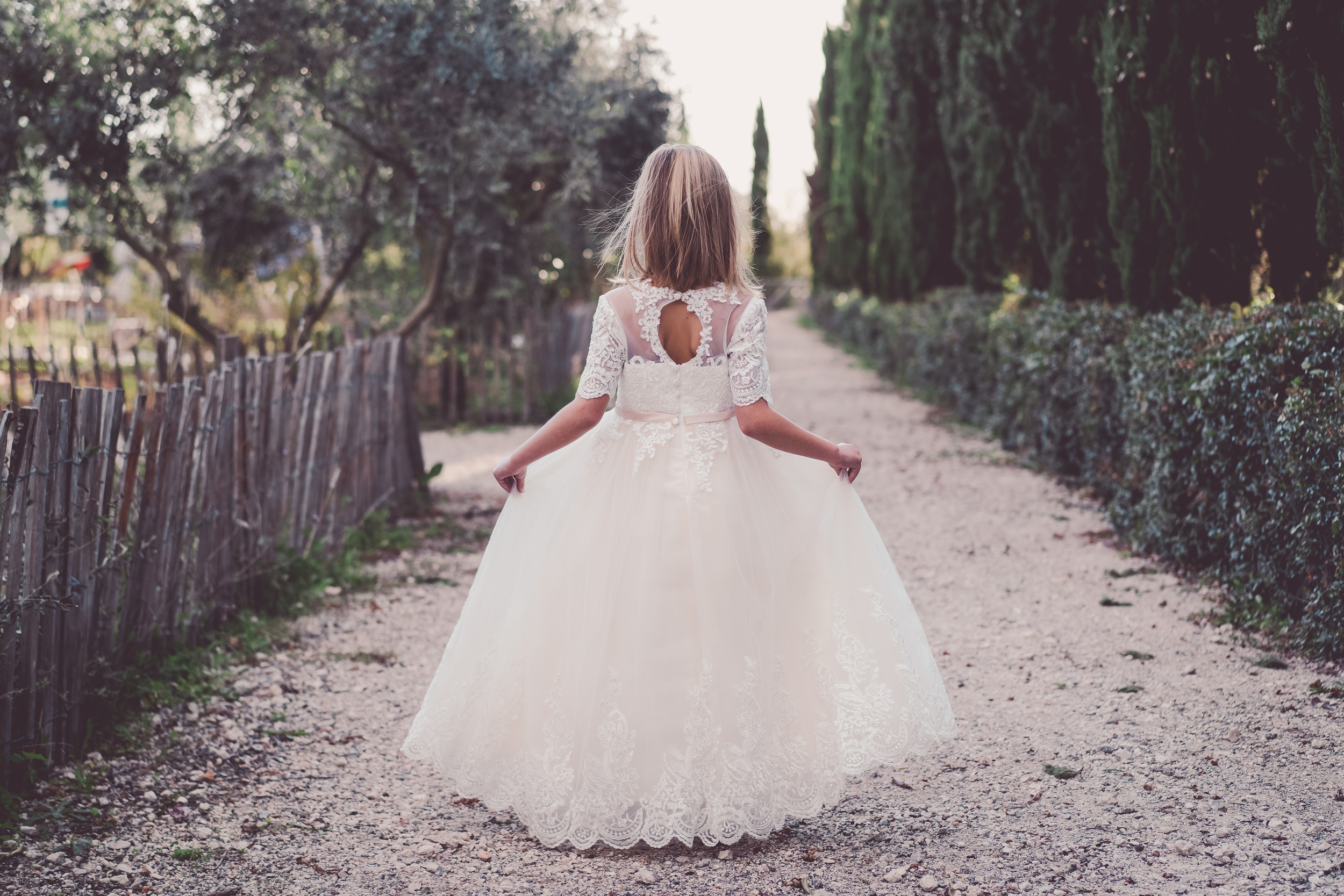 robe mariage enfant