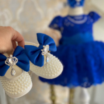 robe-bébé-enfant-bleu-mariage-cortége-bapteme
