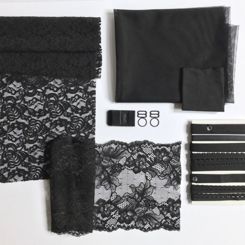 Kit couture lingerie LUXE coloris noir