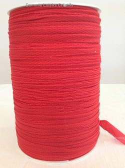 JERSEY TULLE ROUGE AJOURE