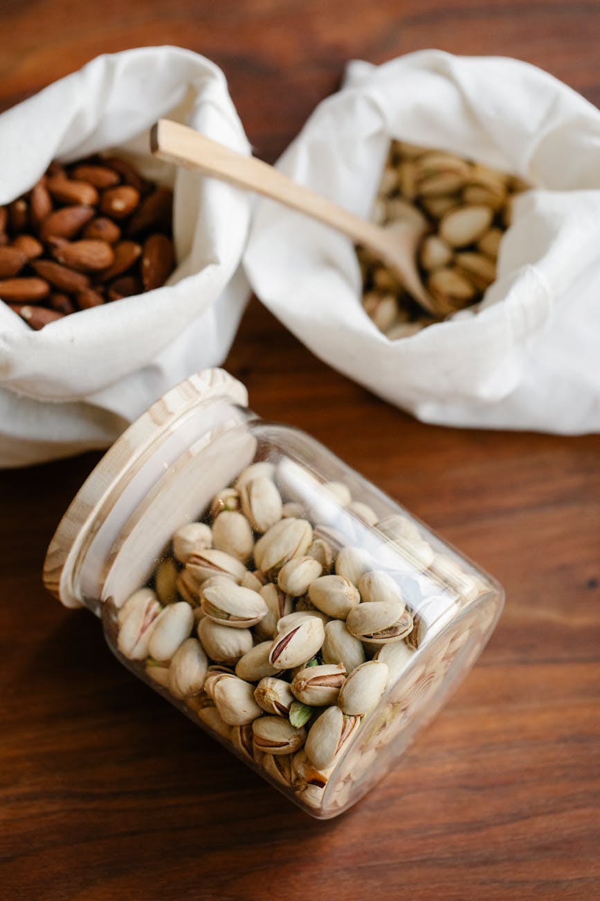 Photos gratuites de aliments, amande, angle élevé