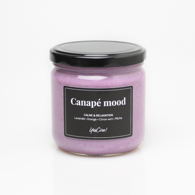 Canapé mood | Bougie "calme & relaxation"
