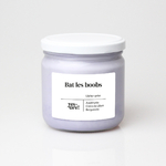 Bougie vegan YesCire, bougie-thérapie "bat les boobs", bougie lithothérapie lâcher-prise fabriquée en France