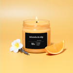 Bougie végétale YesCire aux huiles essentielles et monoï, made in france
